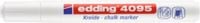 Produktbild: edding 4095 Kreidemarker Window Marker 2-3mm wei&szlig;