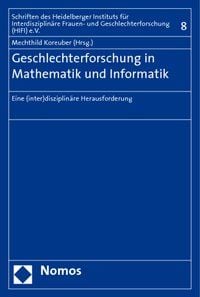 Produktbild: Geschlechterforschung in Mathematik und Informatik