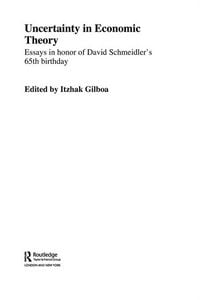 Produktbild: Uncertainty in Economic Theory