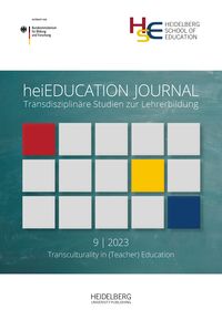 Produktbild: HeiEDUCATION JOURNAL / Transculturality in (Teacher) Education