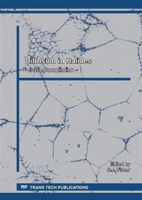 Produktbild: Diffusion in Halides