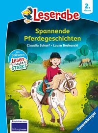 Produktbild: Spannende Pferdegeschichten - Leserabe 2. Klasse - Erstlesebuch f&uuml;r Kinder ab 7 Jahren