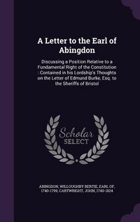 Produktbild: A Letter to the Earl of Abingdon