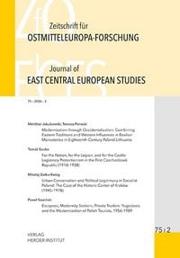 Produktbild: Zeitschrift f&uuml;r Ostmitteleuropa-Forschung (ZfO) 75/2 / Journal of East Central European Studies (JECES) 75/2