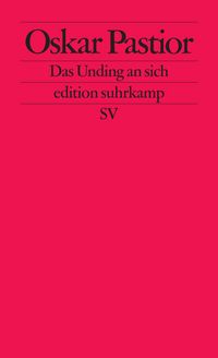 Produktbild: Das Unding an sich