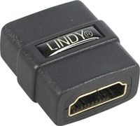 Produktbild: LINDY 41230 HDMI Adapter [1x HDMI-Buchse - 1x HDMI-Buchse] Schwarz