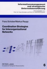 Produktbild: Coordination Strategies for Interorganizational Networks