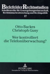 Produktbild: Wer kontrolliert die Telefon&uuml;berwachung?