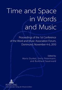 Produktbild: Time and Space in Words and Music