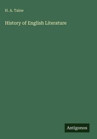 Produktbild: History of English Literature