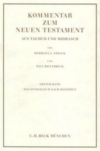 Produktbild: Kommentar zum Neuen Testament aus Talmud und Midrasch Bd. 2: Das Evangelium nach Markus, Lukas und Johannes und die Apostelgeschichte