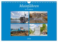 Produktbild: Mainf&auml;hren in Franken (Wandkalender 2026 DIN A4 quer), CALVENDO Monatskalender