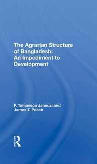 Produktbild: Jannuzi, F: The Agrarian Structure Of Bangladesh