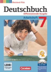 Produktbild: Deutschbuch 7. Schuljahr. Arbeitsheft/ L&ouml;sungsheft mit &Uuml;bungs-CD-ROM
