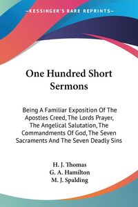Produktbild: Thomas, H: One Hundred Short Sermons
