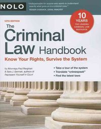 Produktbild: The Criminal Law Handbook: Know Your Rights, Survive the System