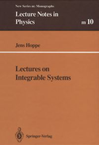 Produktbild: Lectures on Integrable Systems