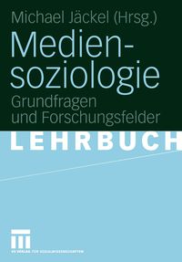 Produktbild: Mediensoziologie