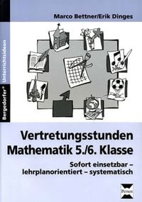 Produktbild: Vertretungsstunden Mathematik 5./6. Klasse