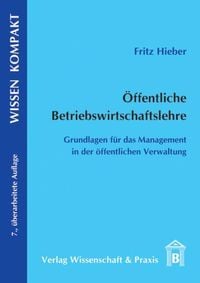 Produktbild: &Ouml;ffentliche Betriebswirtschaftslehre.