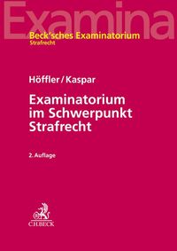 Produktbild: Examinatorium im Schwerpunkt Strafrecht