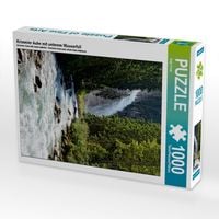 Produktbild: CALVENDO Puzzle Krimmler Ache mit unterem Wasserfall | 1000 Teile Lege-Gr&ouml;&szlig;e 64x48cm Foto-Puzzle f&uuml;r gl&uuml;ckliche Stunden