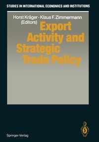 Produktbild: Export Activity and Strategic Trade Policy
