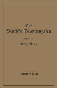 Bild vom Artikel Das Deutsche Beamtengesetz (DBG) vom Autor Arthur Brand
