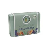Produktbild: Saatgut Bio-Saatgutbox Grillgem&uuml;se in Wei&szlig;blechdose, mit 6 Sorten