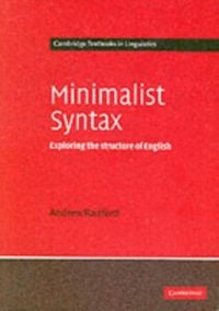 Produktbild: Minimalist Syntax