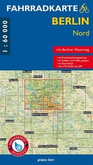 Produktbild: Fahrradkarte Berlin Nord