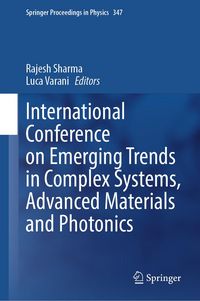 Produktbild: International Conference on Emerging Trends in Complex Systems, Advanced Materials and Photonics