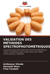 Produktbild: Validation des M&eacute;thodes Spectrophotom&eacute;triques