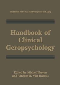Produktbild: Handbook of Clinical Geropsychology