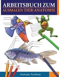 Produktbild: Arbeitsbuch Zum Ausmalen Tier-Anatomie