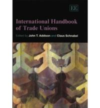 Produktbild: International Handbook of Trade Unions