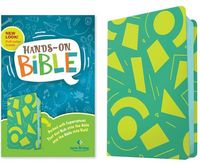 Produktbild: NLT Hands-On Bible, Third Edition (Leatherlike, Green Lines and Shapes)