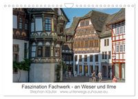 Produktbild: Faszination Fachwerk - an Weser und Ilme (Wandkalender 2026 DIN A4 quer), CALVENDO Monatskalender