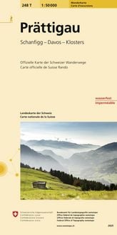 Produktbild: 248T Pr&auml;ttigau Wanderkarte