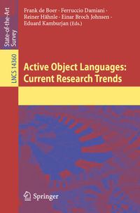Produktbild: Active Object Languages: Current Research Trends