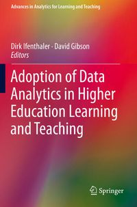 Produktbild: Adoption of Data Analytics in Higher Education Learning and Teaching