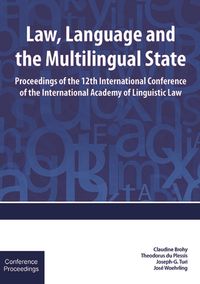 Produktbild: Law, Language and the Multilingual State