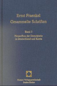 Produktbild: Ernst Fraenkel - Gesammelte Schriften