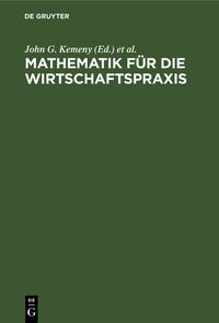 Produktbild: Mathematik f&uuml;r die Wirtschaftspraxis