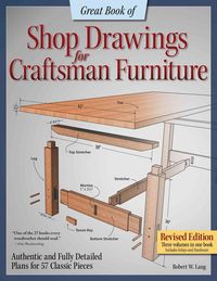 Produktbild: Lang, R: Great Book of Shop Drawings for Craftsman Furniture
