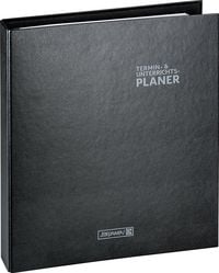 Produktbild: Ringbuch-Kalender mit Einlage 2026/2027 | A4+, Kunststoff, schwarz