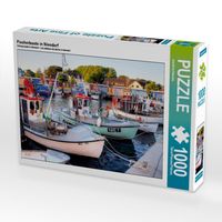 Produktbild: CALVENDO Puzzle Fischerboote in Niendorf | 1000 Teile Lege-Gr&ouml;&szlig;e 64x48cm Foto-Puzzle f&uuml;r gl&uuml;ckliche Stunden