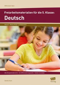 Produktbild: Freiarbeitsmaterialien f&uuml;r die 5. Klasse: Deutsch