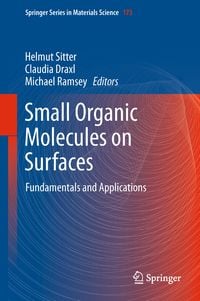 Produktbild: Small Organic Molecules on Surfaces