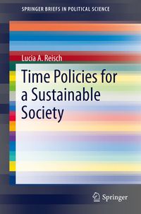 Produktbild: Time Policies for a Sustainable Society